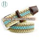 Custom Woman Cheap Price Cloth Braided Belt Fashion Moroccan Belts